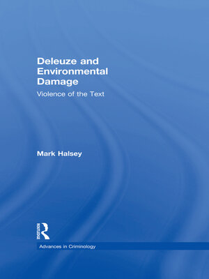 cover image of Deleuze and Environmental Damage